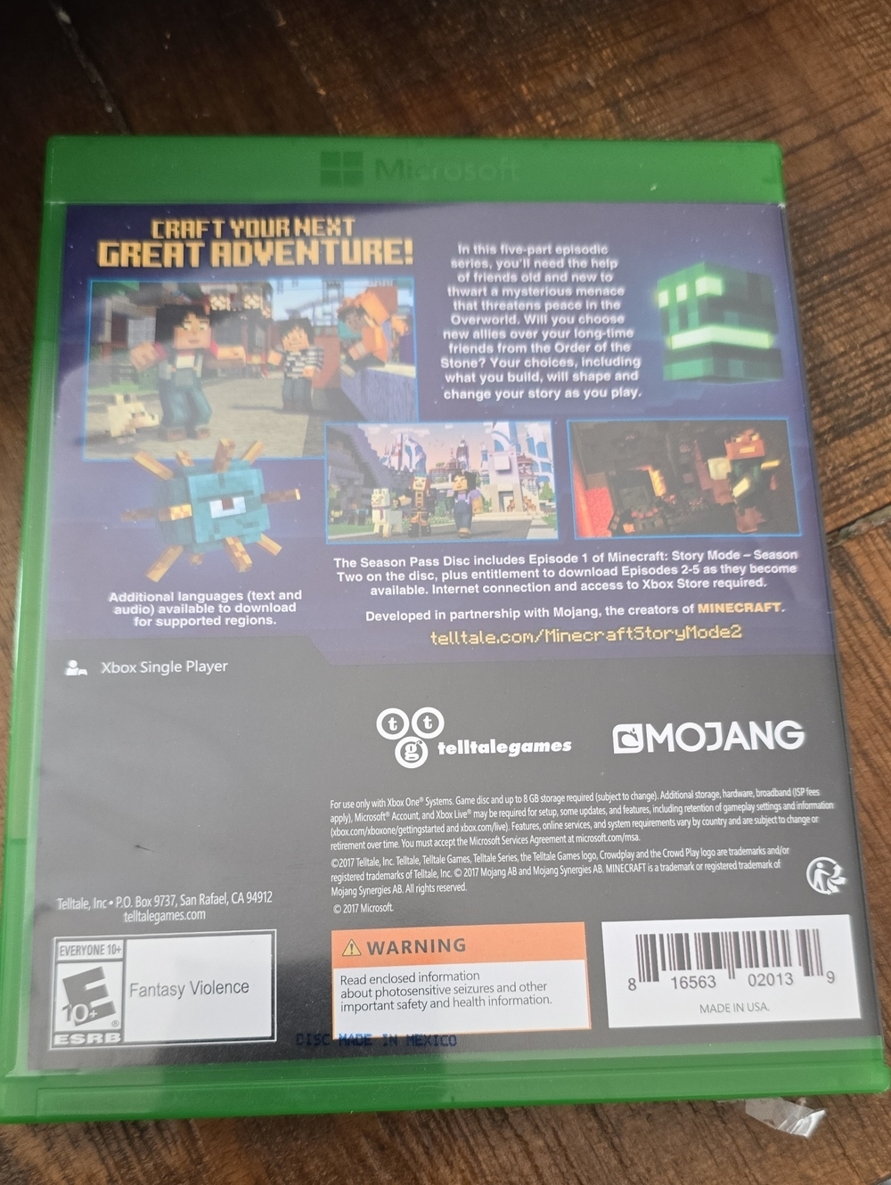 Minecraft: Story Mode Season Two - Xbox One - Picture 3 of 3